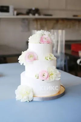 Фото торта свадебного без мастики для обоев