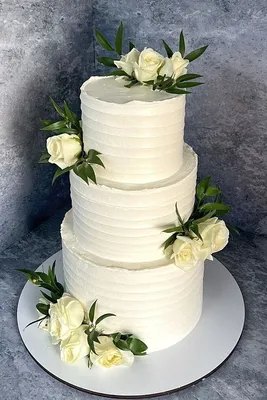 Купить свадебный торт с картинкой жениха и невесты за 2 090 ₽