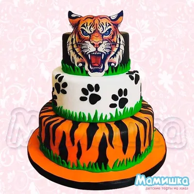 Тайга тропа трава танец торт тигр» — создано в Шедевруме