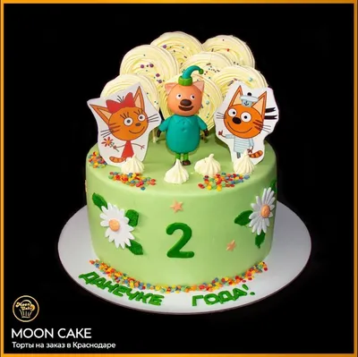 Торт Три кота ! Торты и капкейки 🧁🍰🎂 КИЕВ on Instagram: “Ну какой же он  милый, яркий и нежный, в то же время… | Капкейки, Торт, Торт ко дню  рождения девочки
