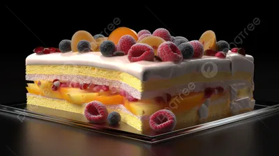 Фото торта в разрезе: захватывающая фотография (webp)