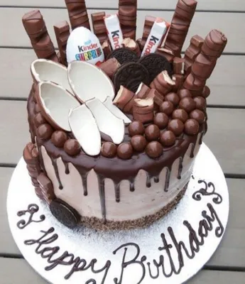 Торт из киндер шоколада - купить с доставкой по выгодным ценам в  интернет-магазине OZON (468458087)