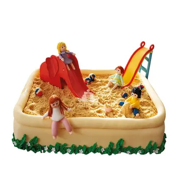 Фото торта в виде песочницы - скачать jpg