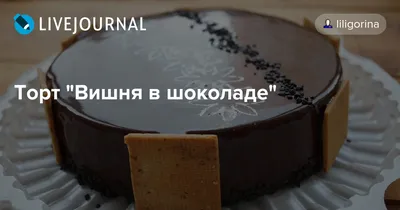 Бисквитный торт \"Вишня в шоколаде\" | Шоколадный торт с вишней и черешней |  LoveCookingRu | Дзен