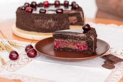Verdade de sabor: Торт \"Вишня в шоколаде\" / Torta \"Cereja em chocolate\"