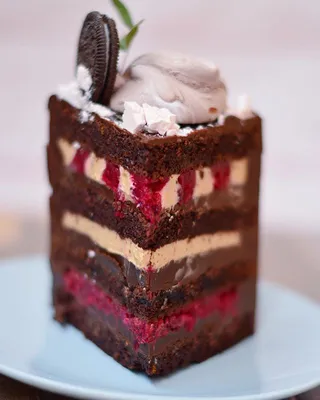 Торт вишня в шоколаде фотографии
