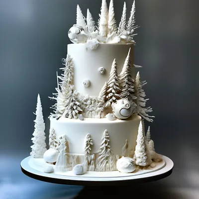 Зимняя сказка» - торт, который согреет вас холодным зимним вечером!» —  создано в Шедевруме