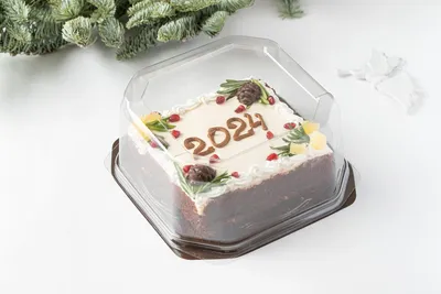 Торт «Зимний домик» заказать в Москве с доставкой на дом по дешевой цене