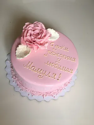 Торт Маме - Cake in Flowers