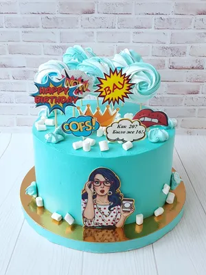 Фото тортов на день рождения девушке в хорошем качестве
