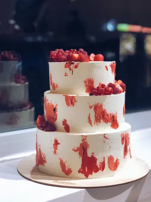торт из мыла яркий ручной работы с ягодами Stock Photo | Adobe Stock