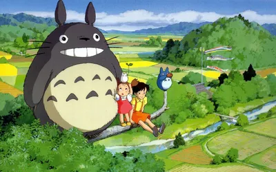 My Neighbor Totoro print by Albert Cagnef | Posterlounge