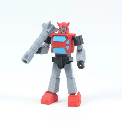 Бесплатный STL файл Articulated G1 Transformers Cliffjumper - No  Support・Дизайн 3D-печати для загрузки・Cults