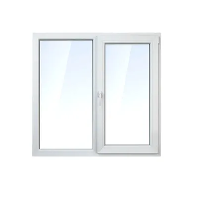 Готовое пластиковое окно белое 1160×1000 (Поворотно-откидное) -  Профиль-сервис