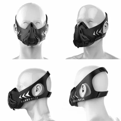 GOODSTORAGE Тренировочная маска phantom training mask, черная