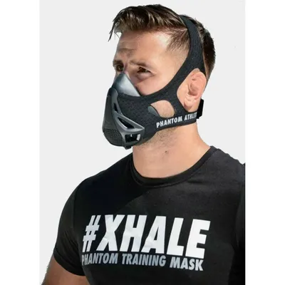 Тренировочная маска Phantom Training Mask Black| Купить тренировочные маски  в интернет магазине в Душанбе, в Худжанде, в Таджикистане