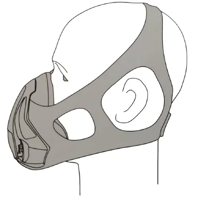 Тренировочная маска Elevation Training Mask 2.0 купить по низким ценам в  интернет-магазине Uzum (280662)