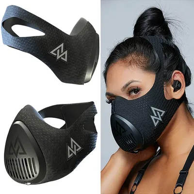 Маска тренировочная Training Mask 3 клапана - цена 670 грн. Купить