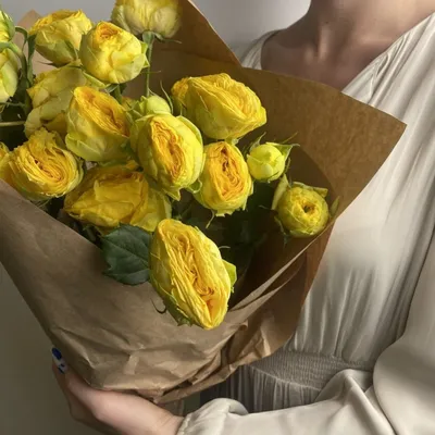 Купить букет из 3 синих роз в Москве с доставкой недорого
