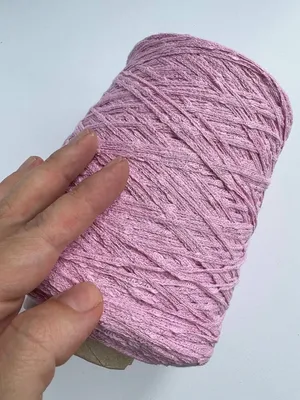 Трикотажная пряжа(вторичка) Mocha Yarn (Турция), цвет синий с черными  \"галочками\" купить в интернет магазине Дом Пряжи Москва