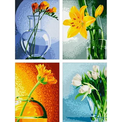 Картины: Триптих \" Синие цветы\" в интернет-магазине Ярмарка Мастеров по  цене 39450 ₽ – JW1T8BY | Картины, Санкт-Петербург - доставка по России