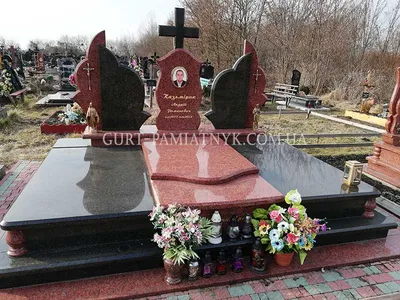 Памятники для трех захоронений Львов | Гуртовня памятников во Львове