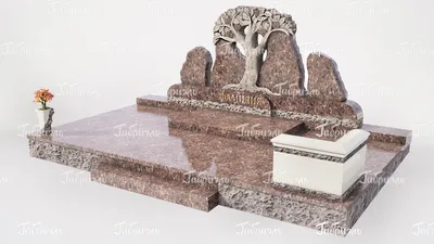 Двойные памятники на двоих, тройные на троих, семейные надгробия.