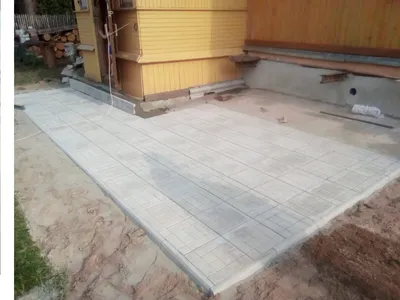 Тротуарная плитка \"Три доски\" 450x450 мм, купить Н.Новгород | АрмоКамень -  бетонные изделия от производителя