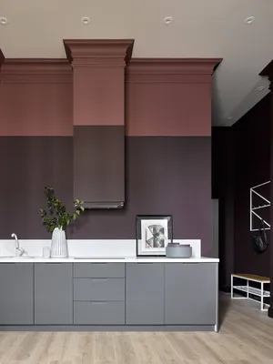 Покраска стен на кухне – красивые и оригинальные способы, как покрасить  стены на кухне | Houzz Россия