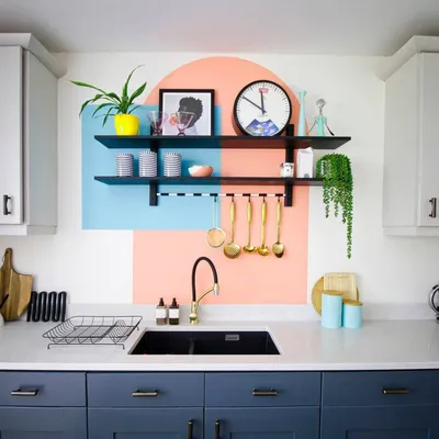 Vinson - ☝️ Цвет стен на кухне не менее важен, чем цвет мебели. Стены — это  фон комнаты, от которого зависит общий вид. 🤔 И то, как они оформлены,  должно быть тщательно