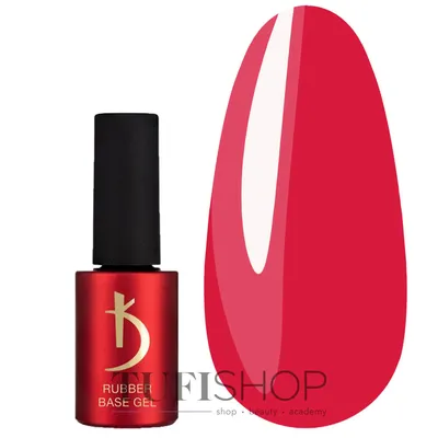 Цветное базовое покрытие для гель-лака Kodi Color Rubber Base Gel  Watermelon, красный 7 мл - купить Базы коди в Германии | Базы коди -  tuffishop