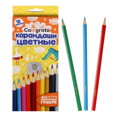 Цветные карандаши для рисования детей и взрослых, 12 шт | AliExpress