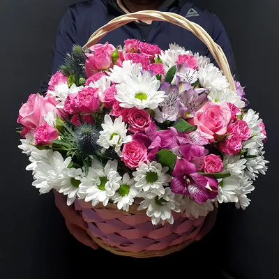 Заказать Цветы в корзине \"Елизавета\" в Киеве