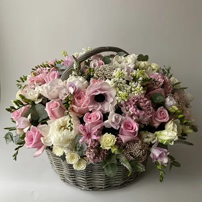 Купить цветы в корзине в Минске - магазин Artbuket.by