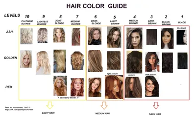Цвет волос для разных цветотипов: color_harmony — LiveJournal