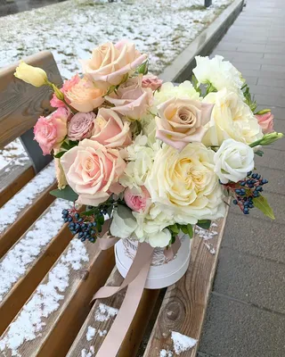 Ледяные бутоны: фото цветов, украшающих снеговую сторону