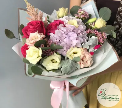 Букет с мыльных роз и цветов для девушки «Зайка»🐰 | Купить с доставкой в  Киеве | Лучшая цена