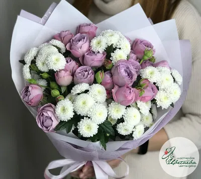 Купить Цветы для мамы \"С лаской и заботой\" в Москве по 4000 ₽ арт – 12156