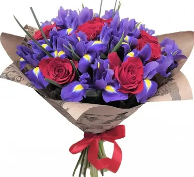 Купить Цветы Ирисы в Москве, заказать Цветы Ирисы - недорогая доставка  цветов из интернет магазина!