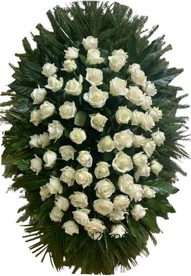 Доставка цветов в Днепр, ритуальная флористика Днепр, живые цветы на  похороны от «Веночек 24»