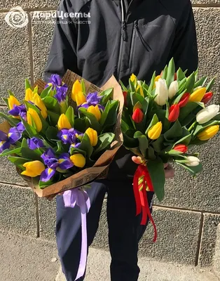 Цветы в Новосибирске тюльпан №147 - 🌹 Цветы Новосибирск: