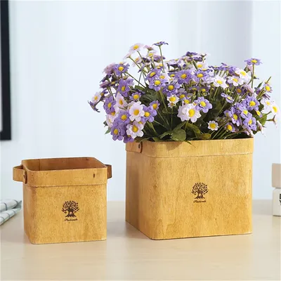 Купить Пионовидную розу микс в подарочной деревянной коробке в Киеве, заказ  и доставка по Украине