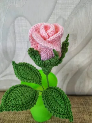 Вязание простого ЦВЕТКА - урок вязания для начинающих - Lesson crochet  flowers - YouTube