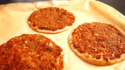 Лахмаджун: Турецкая пицца - рецепт автора VanaFood