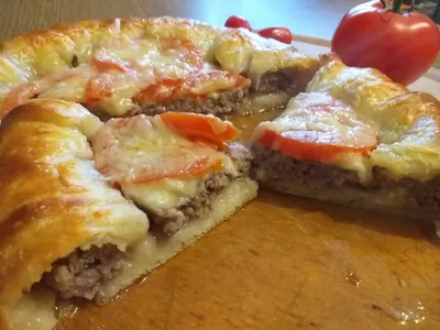Турецкая пицца - рецепт автора Галчёнок
