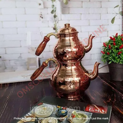 Чайник двойной турецкий 1,2+2л \"Vicalina\" бежевый VL-AA02 - купить с  доставкой по выгодным ценам в интернет-магазине OZON (1231878463)