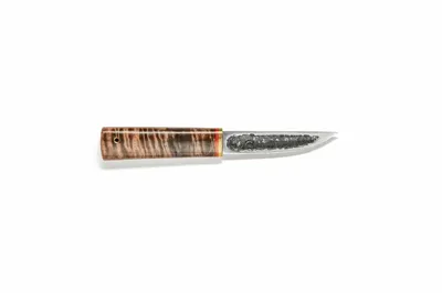 Туристический охотничий нож с фиксированным клинком \"Ладья\" 13 см  TZ/Н-85-BSTA-BULAT Товарищество Завьялова купить с доставкой