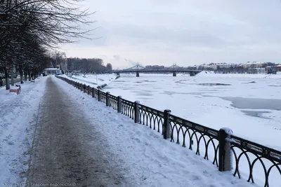 Тверь зимой (фото с улиц города)