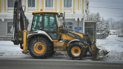 Фотографии города после снегопада и уборки