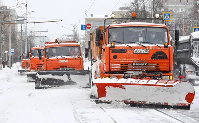 Уборка городских улиц от снега: фото вебп формата